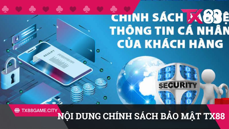 Nội dung chính sách bảo mật TX88