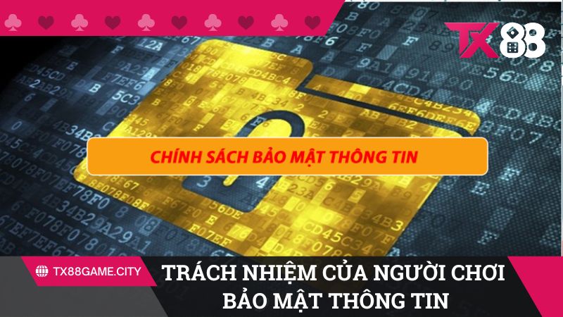 Trách nhiệm của người chơi tại TX88