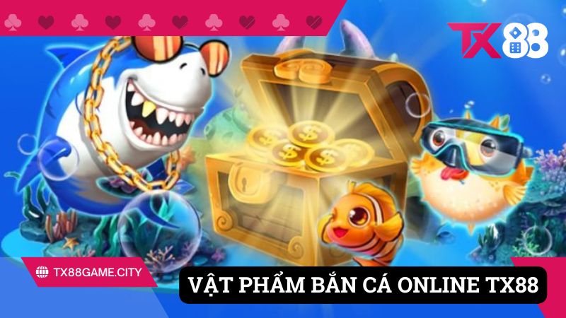 Các vật phẩm đa dạng khi săn cá